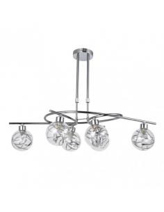 Varanasi 6xg9 Chrome Lamp Regx65x30 Cm