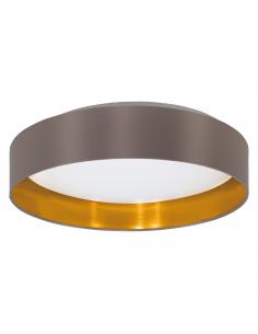 EGLO 31625 - MASERLO LED Ceiling Light in Acrylic, white steel and Textile