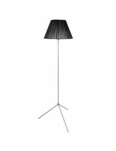 Living Room Foot 1xe27 Silver With Black Thread Shade 40x40x150 Cm
