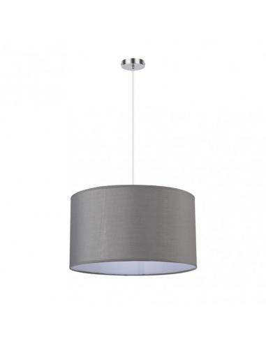 Colgante Chanza 2xe27 Cromo/gris Regx40x40 Cm