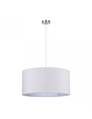 Colgante Chanza 3xe27 Cromo/blanco Regx50x50 Cm