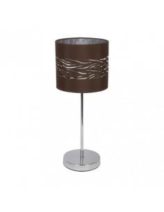 Niebla Table Lamp 1xe14 Chrome/brown-silver 43x17x17 Cm