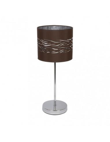 Niebla Table Lamp 1xe14 Chrome/brown-silver 43x17x17 Cm