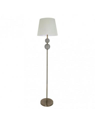 Bogota 1xe27 Leather Screen Beige Screen 160x38x38 Cm