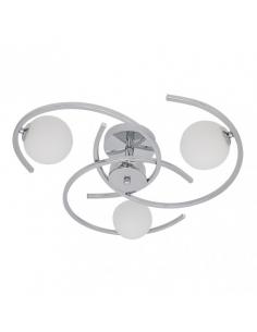 Conil 3xg9 Chrome Ceiling Light 16x51x51 Cm