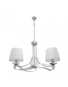 Baeza 3xe14 Chrome Lamp White Screen Regx52x52 Cm
