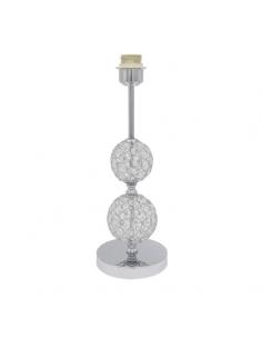 Ordoñez 1xe27 Chrome Desktop Lamp 43x15x15 Cm