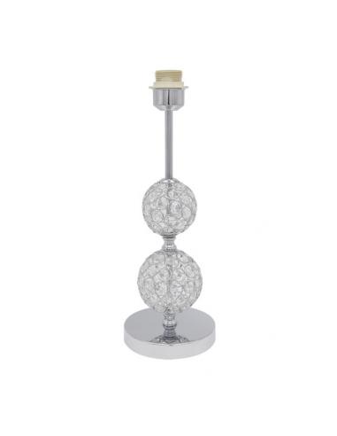 Ordoñez 1xe27 Chrome Desktop Lamp 43x15x15 Cm