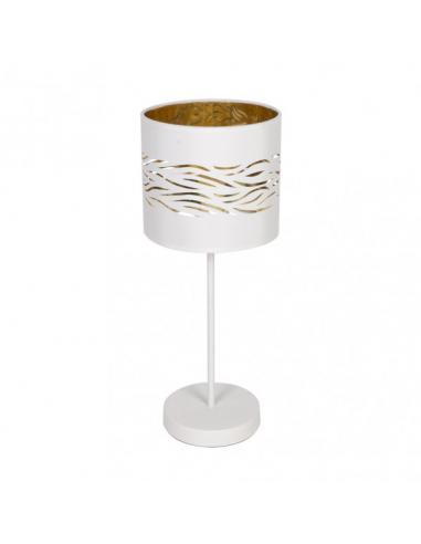 Niebla 1xe14 Table Lamp White/white-gold 43x17x17 Cm