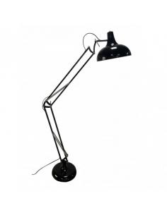 Malik 1xe27 Black Articulable Living Room Foot 163x30x80 Cm