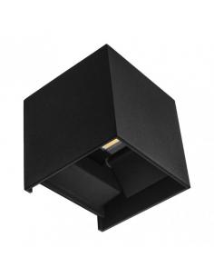 Wall Sweeper 10w 3000k Black Segment Ip65 10x10x10cm Aluminum 800lm Adjustable Wall Light