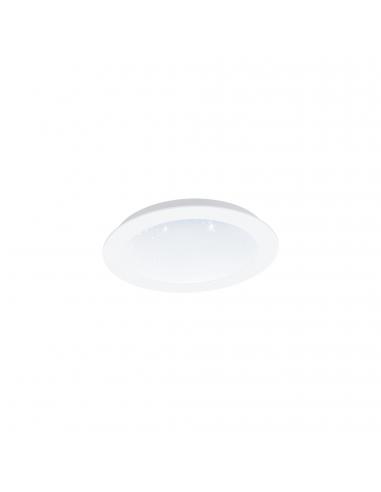 EGLO 97593 - FIOBBO Recessed LED Lamp in White Steel and Acrylic with glass effect