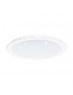 EGLO 97594 - FIOBBO LED Recessed Lamp in White Steel and Acrylic with glass effect
