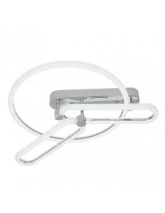 Ceiling Light 78w 3000k, 4000k, 6500k Chrome Adhara 8x53x43cm 10530 Lm Adjustable, Memory and C. Remote