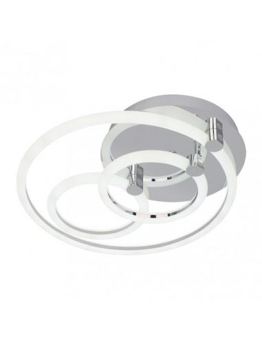Ceiling Light 68w 3000k, 4000k, 6500k Chrome Alya 10x44x40cm 9180Lm Adjustable, Memory and C. Remote