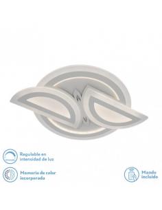 Ceiling light 144w 3000k, 4000k, 6500k White Alhena 5x68x48 cm 19440 Lm Adjustable, Memory and C. Remote