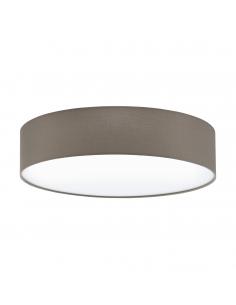 EGLO 97612 - PASTERI Fabric Ceiling Light in White Steel and Textile