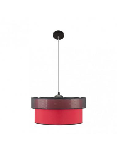 Felix Black/Red Pendant 1xe27 Regx50x50 Cm