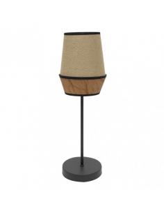 High Table Lamp Hood 1xe27 Bag/brown 74x25x25 Cm