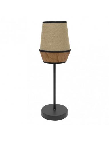 High Table Lamp Hood 1xe27 Bag/brown 74x25x25 Cm
