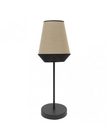 Sobremesa Alto Campana 1xe27 Saco/negro 74x25x25 Cm