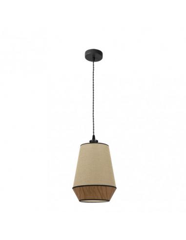 Bell Pendant 1xe27 Bag/brown Regx30x30 Cm