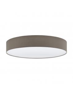 EGLO 97616 - PASTERI Fabric Ceiling Light in White Steel and Textile