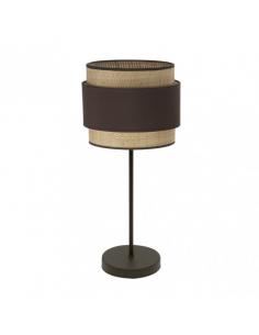 High Kandy Table Lamp 1xe27 Natural/brown 67x30x30 Cm