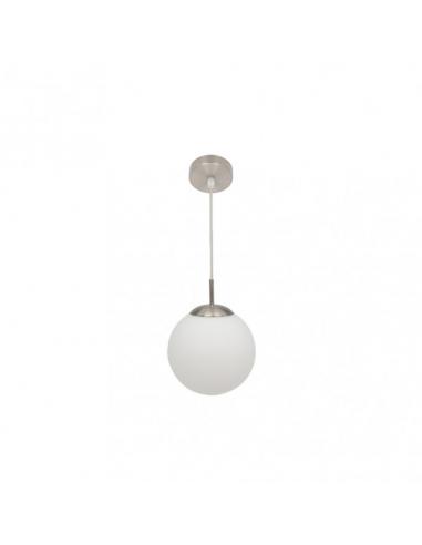 Colgante Astro 1xe27 Blanco/niquel Regx20x20 Cm