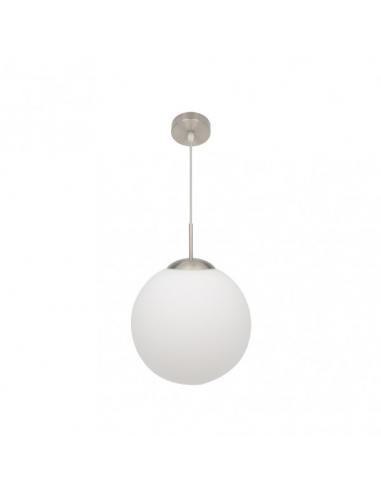 Colgante Astro 1xe27 Blanco/niquel Regx30x30 Cm