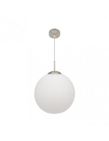 Colgante Astro 1xe27 Blanco/niquel Regx35x35 Cm