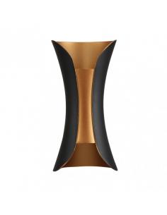 Wall Sweeper 10w 4000k Dickens Black/Gold 950lm 20x10x9 Cm Ip65 Aluminum Wall Sweeper