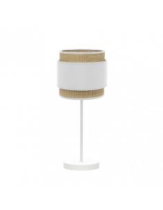Kandy 1xe14 Natural/white table lamp 45x18x18 Cm