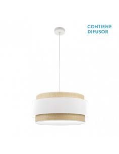 Kandy 3xe27 Natural/white Regx60x60 Cm Pendant