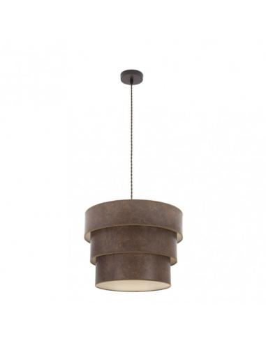 Triple Smile Pendant 1xe27 Brown/Rust Regx40x40 Cm