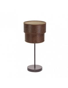 Double Smile Table Lamp 1xe14 Brown/rust 44x18x18 Cm