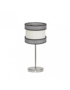 Small Desktop Lamp. Home 1xe14 Nickel/gray-beige 45x18x18 cm
