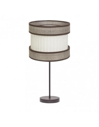 High Table Home 1xe27 Brown/brown-beige 61x30x30 Cm