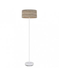 Jerte Living Room Foot 1xe27 White/wood Gray 165x40x40 Cm