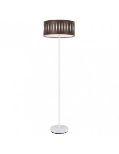 Pie Salon Piron 1xe27 Blanco/oxido 165x40x40 Cm