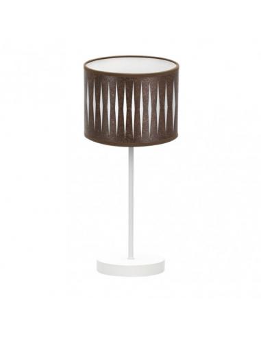 Piron 1xe14 White/oxide table lamp 42x17x17 cm