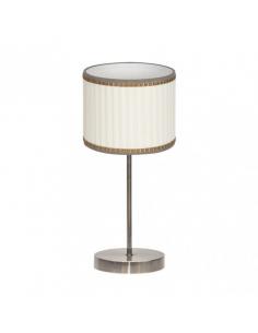 Soprano Table Lamp 1xe14 Leather/beige 44x17x17 Cm