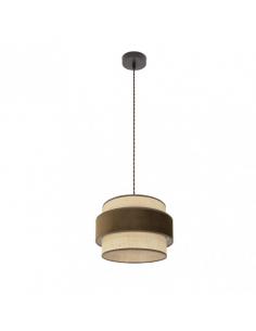 Kings Pendant 1xe27 Natural/brown Regx30x30 cm