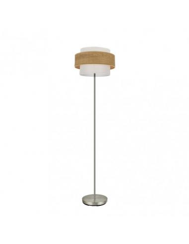 Myriam 1xe27 Lamp Foot Nickel/Light Wood