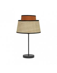 Jia 1xe14 Table Lamp Natural/pumpkin 40x20x20 Cm