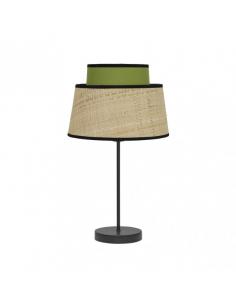 Jia 1xe14 Natural/green table lamp 40x20x20 Cm