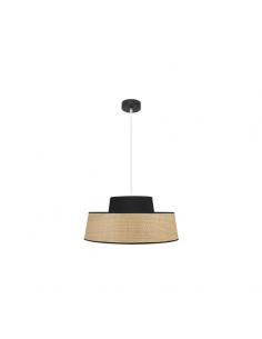 Jia 1xe27 Natural/black Regx50x50 cm pendant