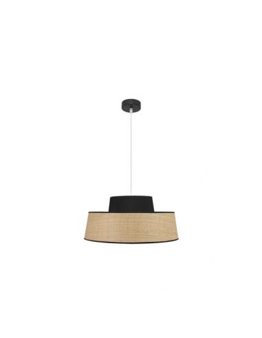 Jia 1xe27 Natural/black Regx50x50 cm pendant