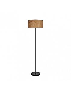 Living Room Foot Tapiro 1xe27 Parchment/black 162x40x40 Cm