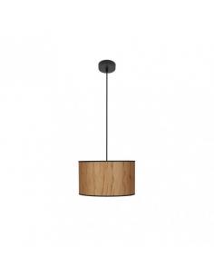 Tapiro Pendant 1xe27 Parchment/black Regx30x30 cm